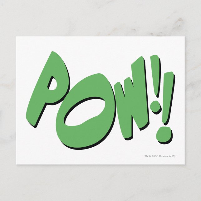 POW!! POSTCARD (Front)