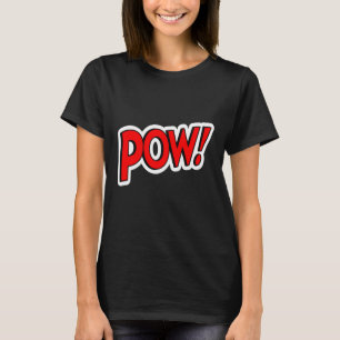 POW! Screwball Graphics Black T-Shirt