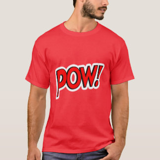 POW! Screwball Graphics Red T-Shirt