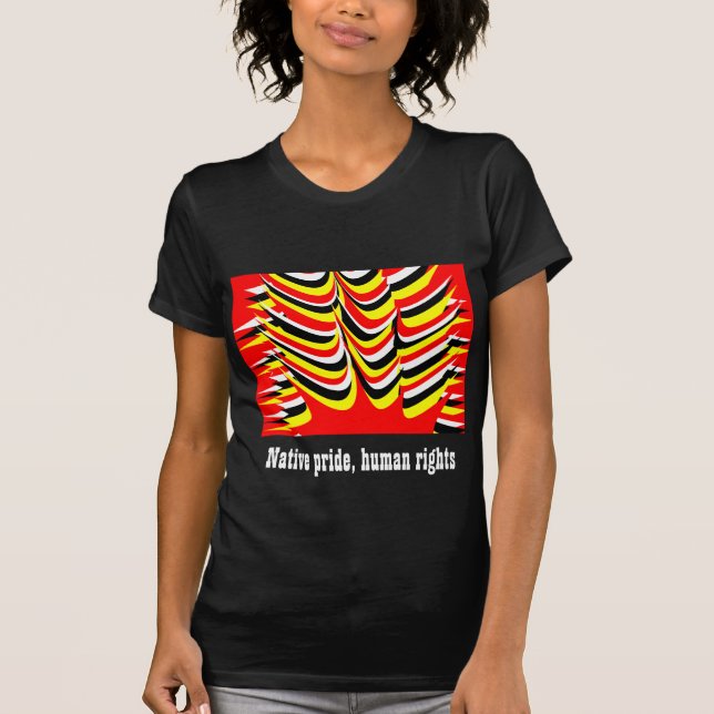 pow wow first nation t-shirts (Front)