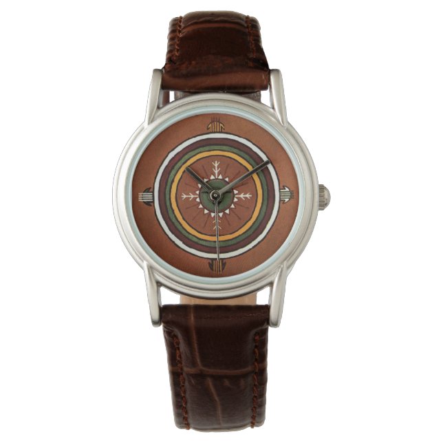 Powalawu Native American Sandpainting Watch (Front)