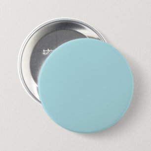 Powder Blue B0E0E6 Colour - Option to Add Name 7.5 Cm Round Badge
