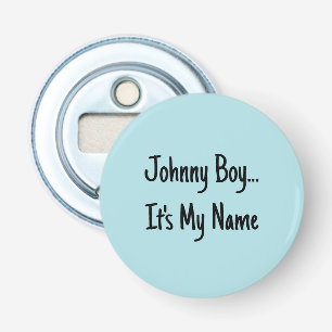 Powder Blue B0E0E6 Solid Colour Design Bottle Opener