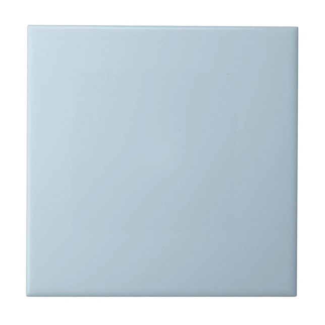 Powder Blue Frost | #C1D9E6 Ceramic Tile (Front)
