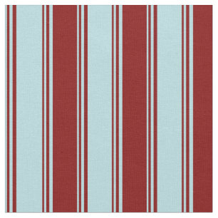 Powder Blue & Maroon Pattern Fabric