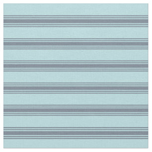 Powder Blue & Slate Grey Pattern of Stripes Fabric