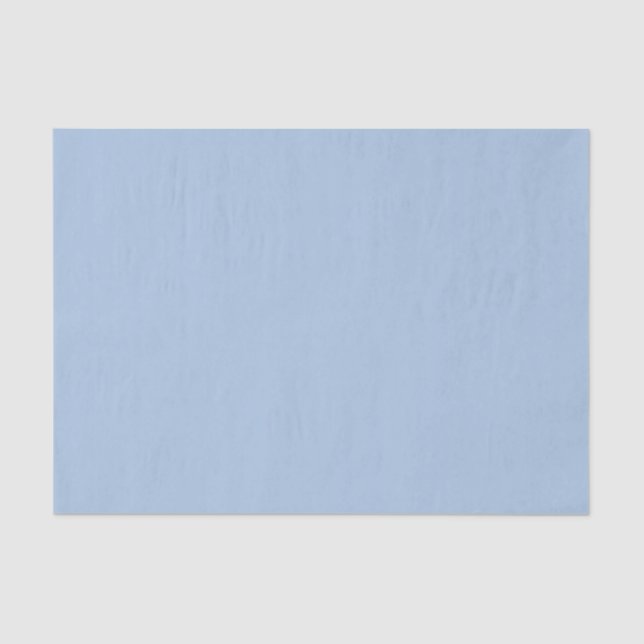 Powder Blue Soft Pastel Solid Colour Tissue Paper (Front)