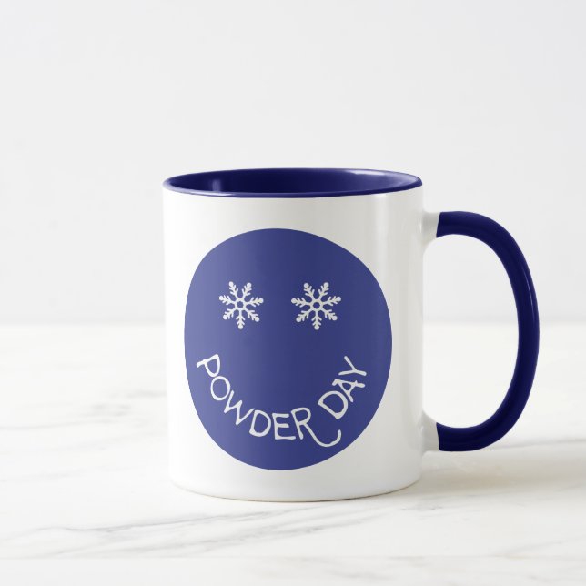 Powder Day Mug (Right)