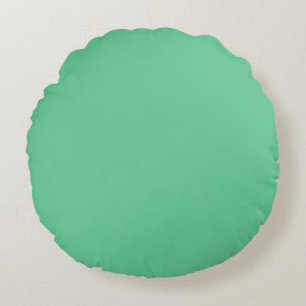 Powder grey Green Blue solid plain colour Custom Round Cushion