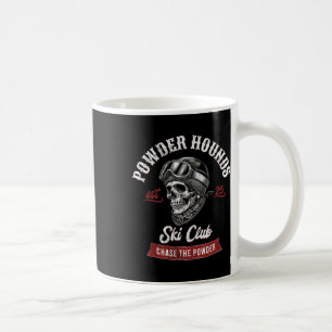 Powder Hounds Freestyle Skiing Skiers Winter Adven Coffee Mug