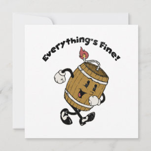 Powder Keg Invitation