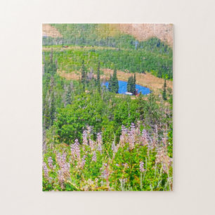 Powder Mountain Summertime: Hidden Lake Jigsaw Puzzle