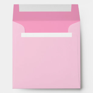 Powder Pink Background Colour Customise This! Envelopes