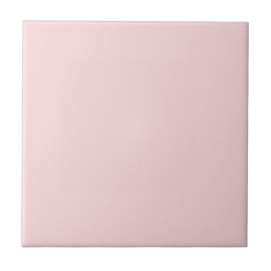 Powder Pink Solid Colour Ceramic Tile
