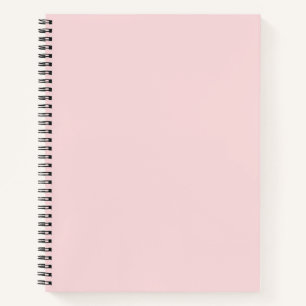 Powder Pink Solid Colour Notebook