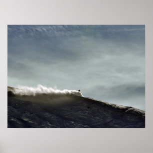 Powder Plume Sky Poster