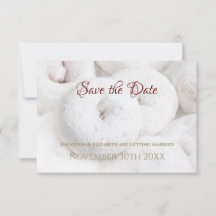 Powdered Sugar Doughnut Wedding