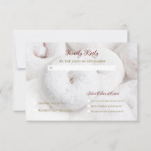 Powdered Sugar Doughnut Wedding