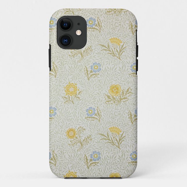 Powdered wallpaper design, 1874 Case-Mate iPhone case (Back)
