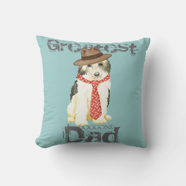 Powderpuff Dad Cushion (Front)