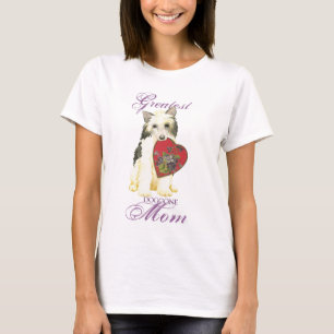 Powderpuff Heart Mum T-Shirt