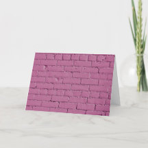 Powdery Pink Brick Wall
