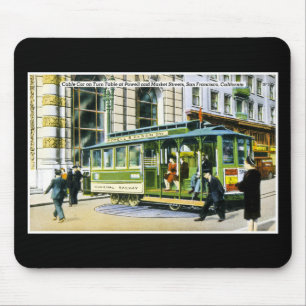 Powell and Market Streets, San Francisco, CA Mouse Pad