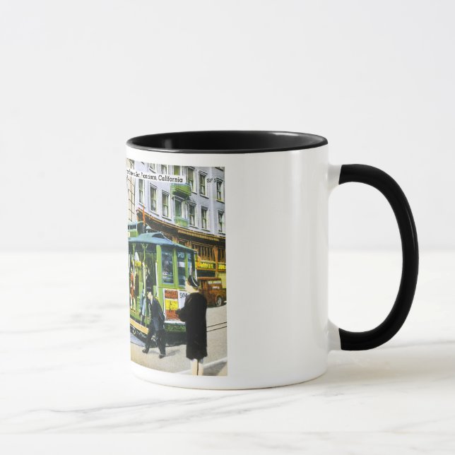 Powell and Market Streets, San Francisco, CA Mug (Right)