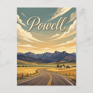 Powell, Wyoming Postcard