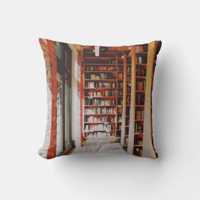 Powell's Books - Portland - Oregon Cushion (Front)