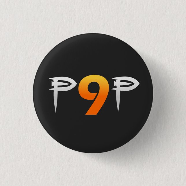 Power 9 Pro 3 Cm Round Badge (Front)