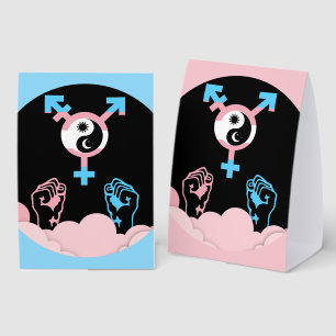 Power and Balance Sun and Moon Transgender Symbol