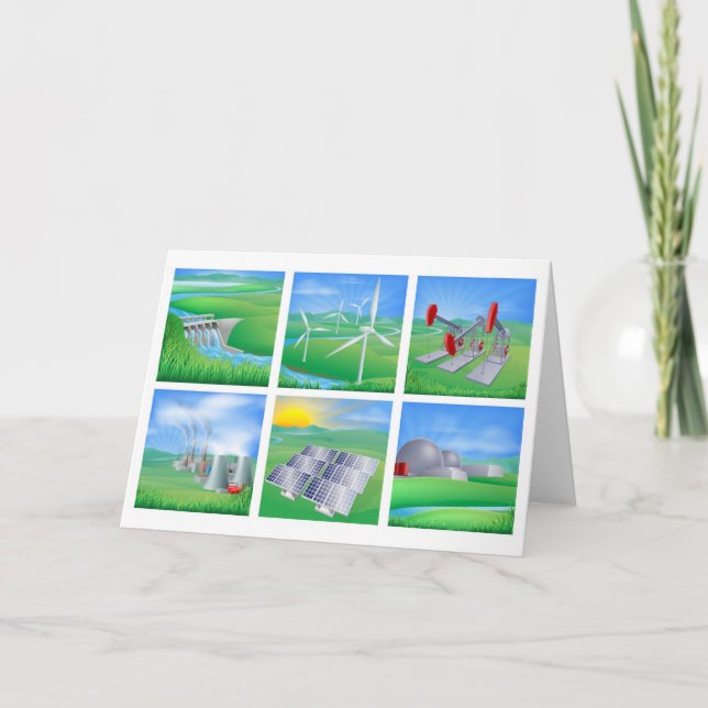 Power and Energy Sources Card (Front)
