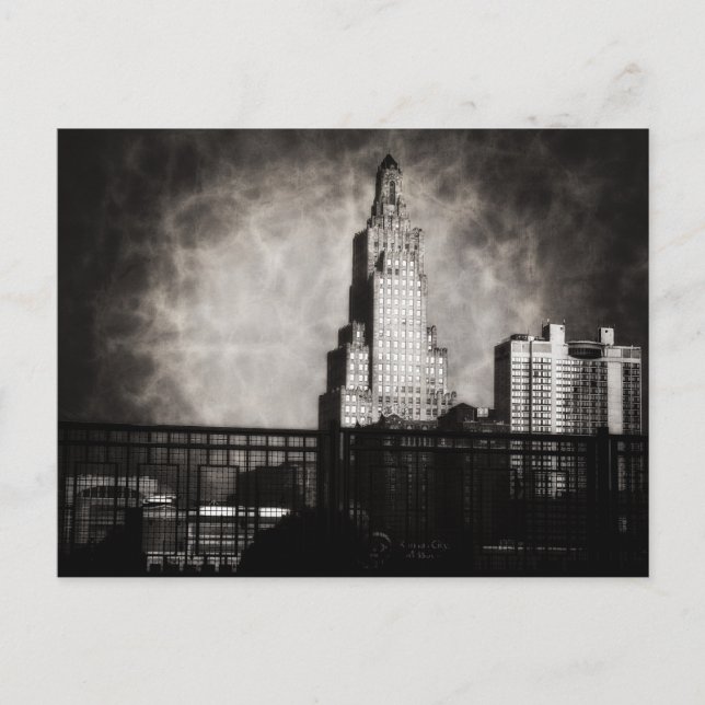 Power and Light Building, Kansas City, Grunge Postcard (Front)