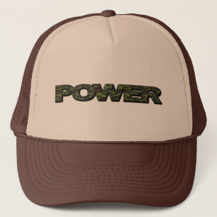 Power Bold Expression Empower Your Style Trucker Hat