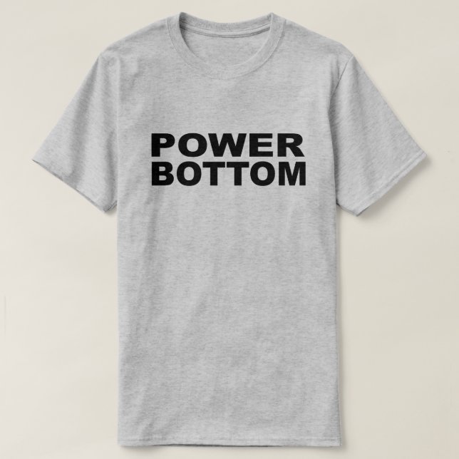 Power Bottom Bunk Catcher Receiver. T-Shirt (Design Front)