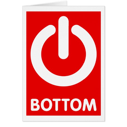 Power Bottom Button card