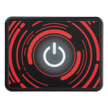 Power Button Glow Red Team