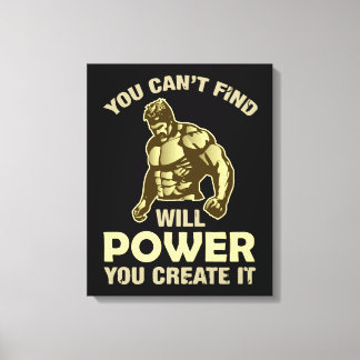 Power Canvas Print