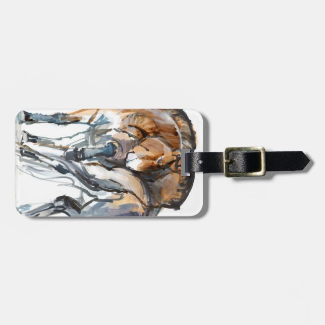 Power Dance Luggage Tag (Front Horizontal)