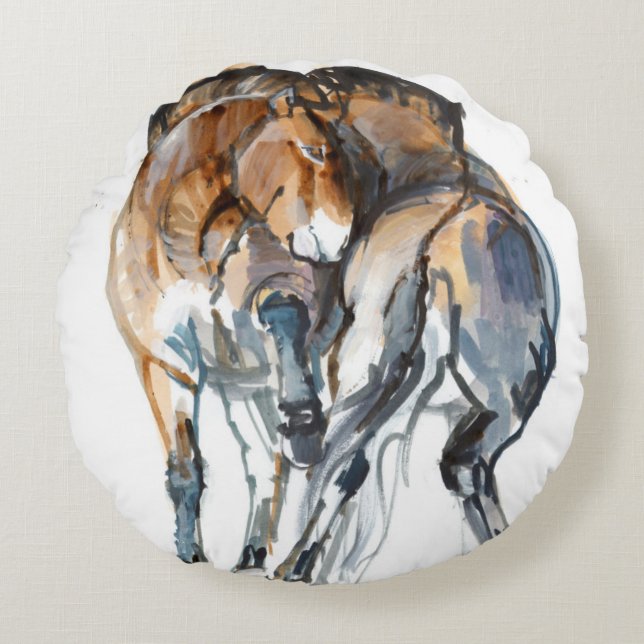 Power Dance Round Cushion (Front)