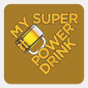 Power Drink stickers