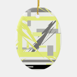 Power Energy Abstract Art Ceramic Ornament