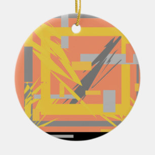 Power Energy Abstract Art Ceramic Ornament