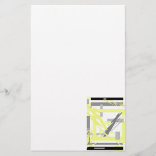 Power Energy Abstract Art Stationery