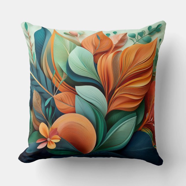 Power flower cushion (Front)