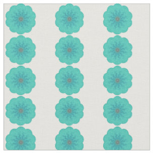 Power Flower Stripes teal small fabric