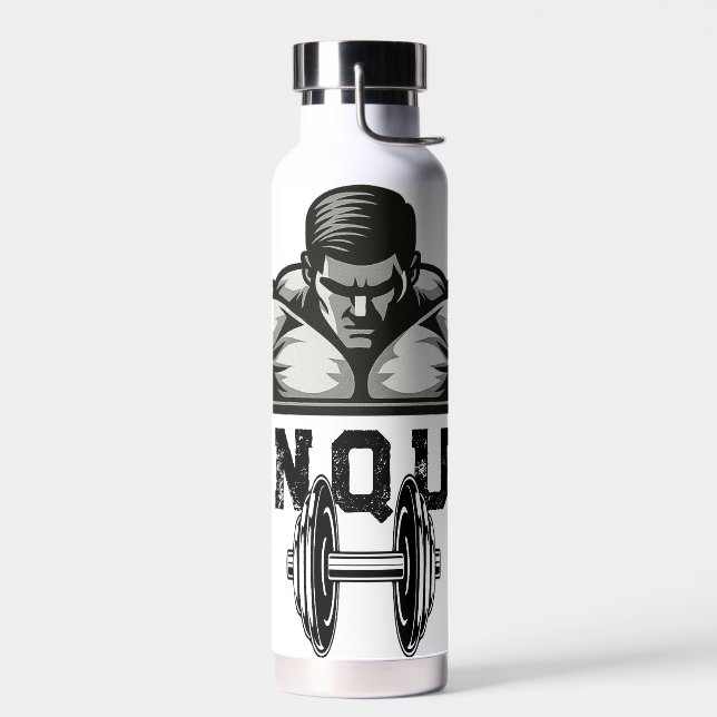 Power Grip Bottle  Hardcore Muscle Design  (Left)