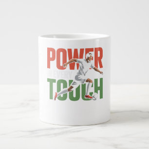 Power In Every Touch Sports Mixed Large Coffee Mug