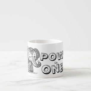 Power in one Tote Bag Espresso Cup